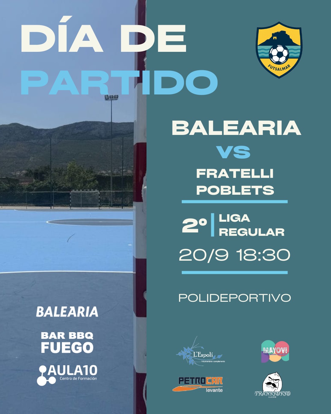 Balearia FS vs Fratelli Els Poblets